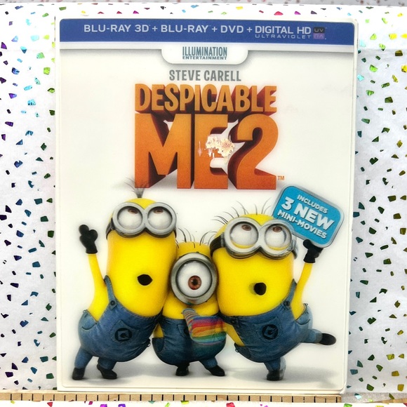 DESPICABLE ME 2 (BLU-RAY 3D, BLU-RAY & DVD) - Picture 1 of 7